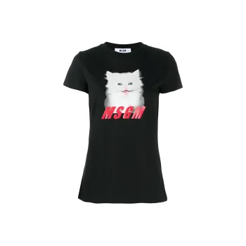 MSGM T-Shirts Women's Black