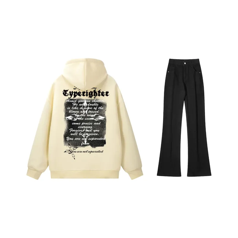 TYPERIGHTER Sweatshirt Set Unisex-9