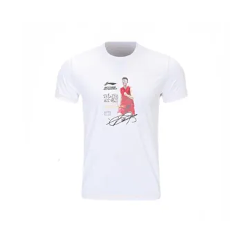 LiNing Badminton Jersey Men's White