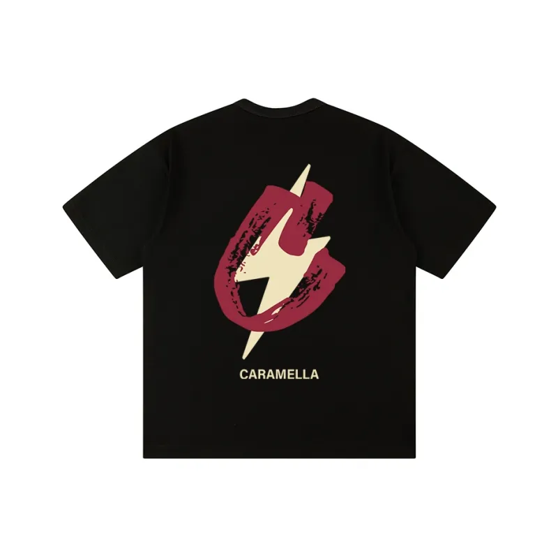 Caramella Drop Shoulder Sleeve T Shirt Unisex-0