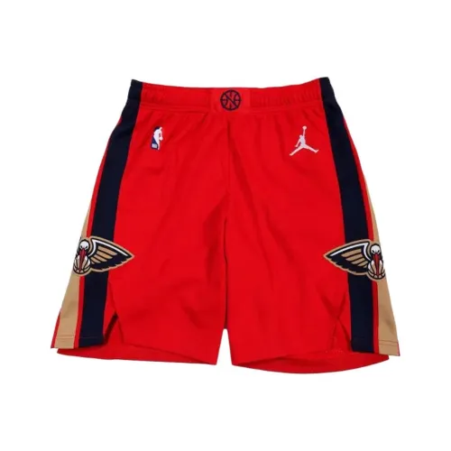 Jordan New Orleans Pelicans Basketball Shorts Men's Red