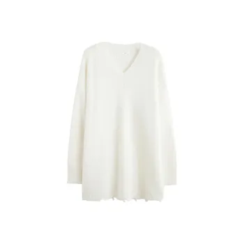 Tonlion Sweater Women's Milk White