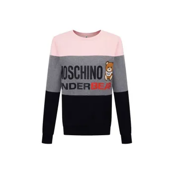 MOSCHINO Sweatshirts Women's Pink Gray Black