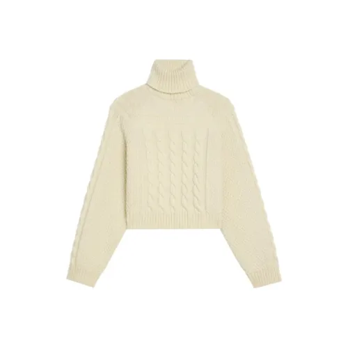 CELINE FW21 Cashmere Sweater Women's Ecru
