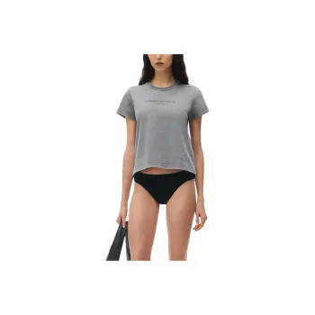 Alexander Wang SS24 T Shirt Women's Acid Wash Mist
