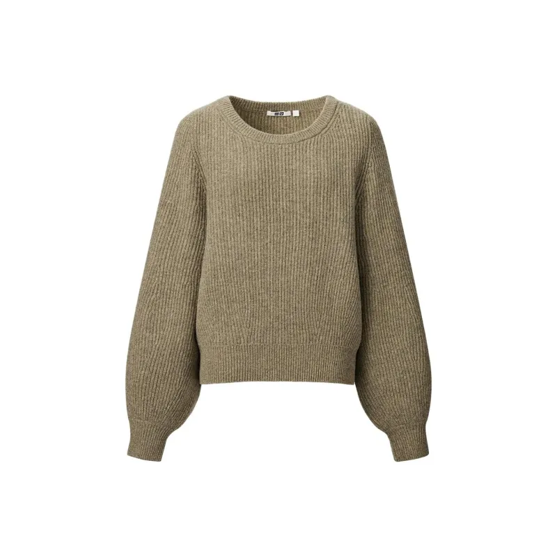 UNIQLO FW23 U Series Sweaters Women's Khaki-0