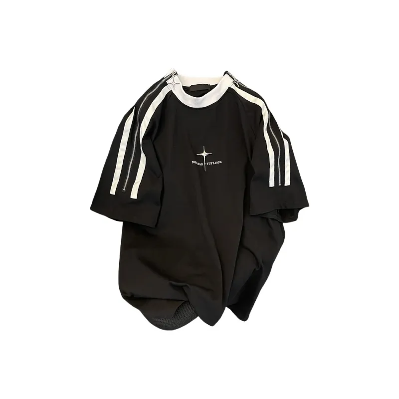 Korean Style Raglan Sleeve T Shirt Women's-2