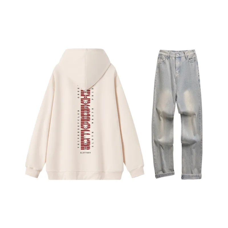 VniVerseVClub Sweatshirt Set Unisex-22