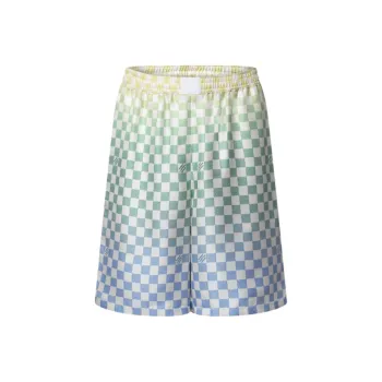 LOUIS VUITTON Damier SS25 Spring Men's Collection Casual Shorts Men's Multicolor