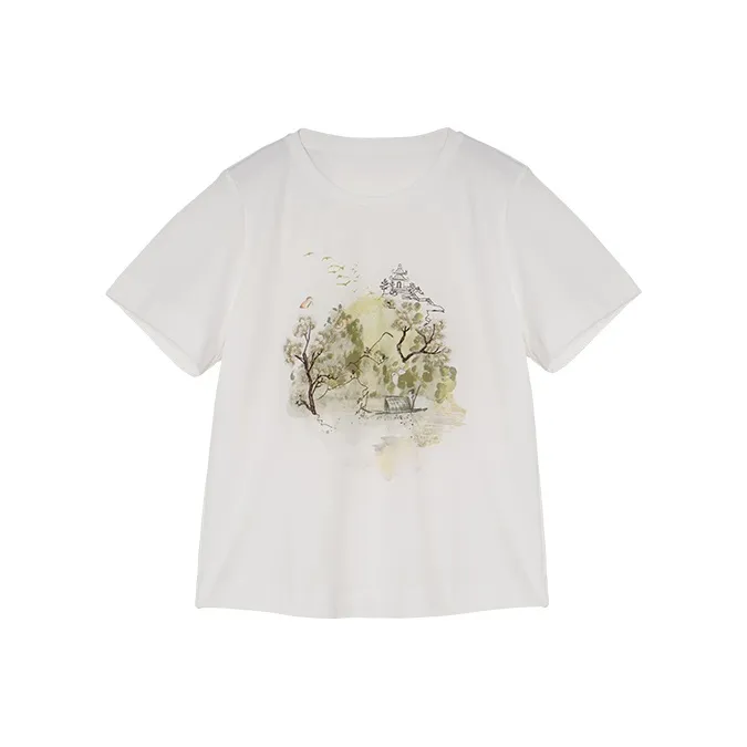 ROSESTUDIOBYGUOPEI T Shirt Women's White-0