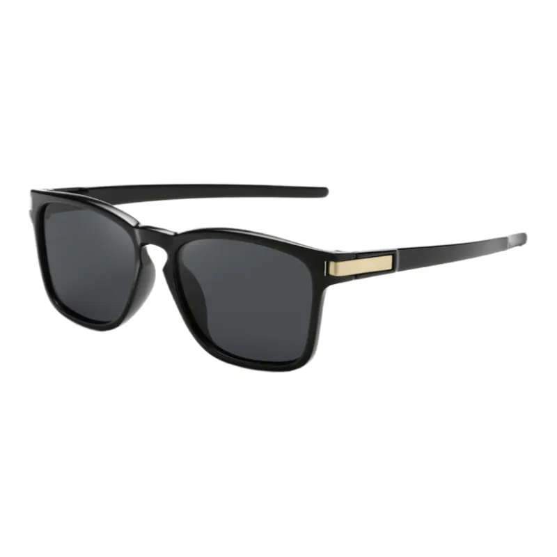 SOMAN TR/Memory Plastic Metal Irregular Shape Sunglasses Unisex-8
