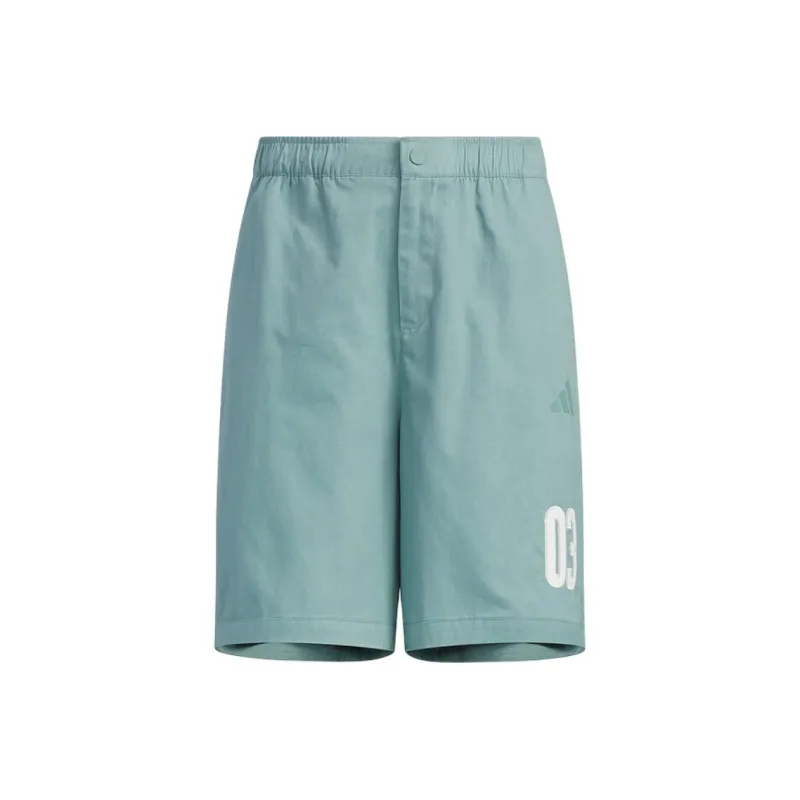 Adidas Casual Shorts Men's Mint Blue-0
