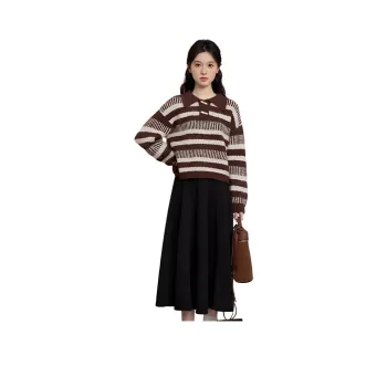 Alxnan Sweaters Women's Brown