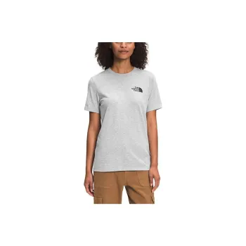 THE NORTH FACE Regular T Shirt Women's Light Gray Mixed Color