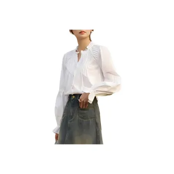 MISHOW Shirts Women's Ecru