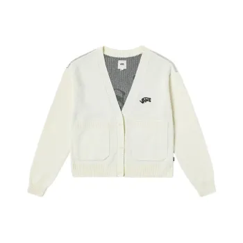 Vans CARDIGAN Sweater Women's Ecru