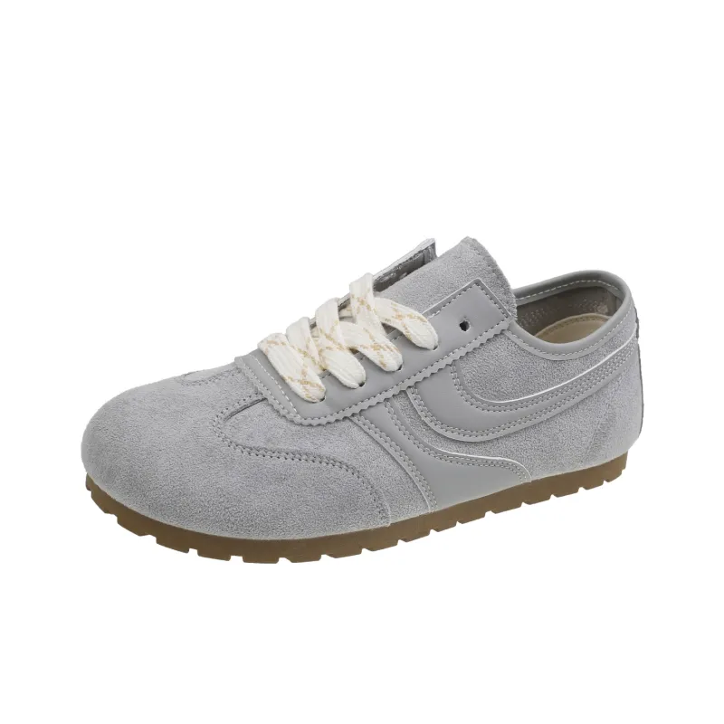 Nrillo Lightweight, Abrasion Resistant, Slip Resistant Height Increasing Mat Low Top Skateboard Shoes Women's-0