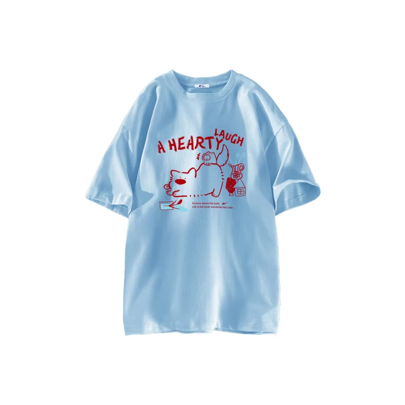 Warrior Huichao Cloud Sail Collection Drop Shoulder Sleeve T Shirt Women's-8