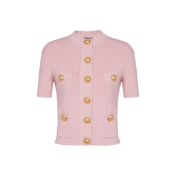 BALMAIN 4 Pocket Knitted Cardigan