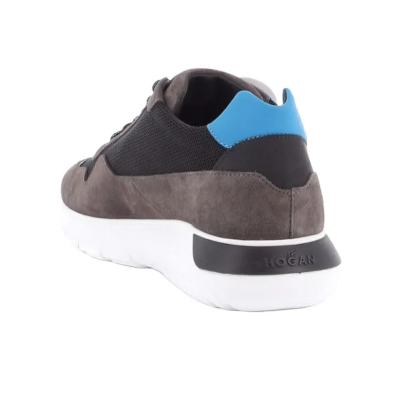 HOGAN Interactive³ Low Top Casual Shoes Men's Dark Gray-5