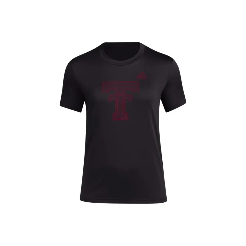 Adidas Free Shipping With AdiClub Texas Tech Bowl Tee-0