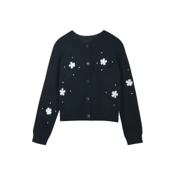 MISHOW Sweater Women's Navy Blue