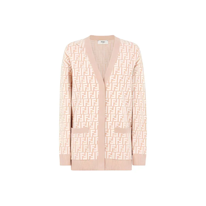 FENDI FW22 Knitwear Women's Pink-0