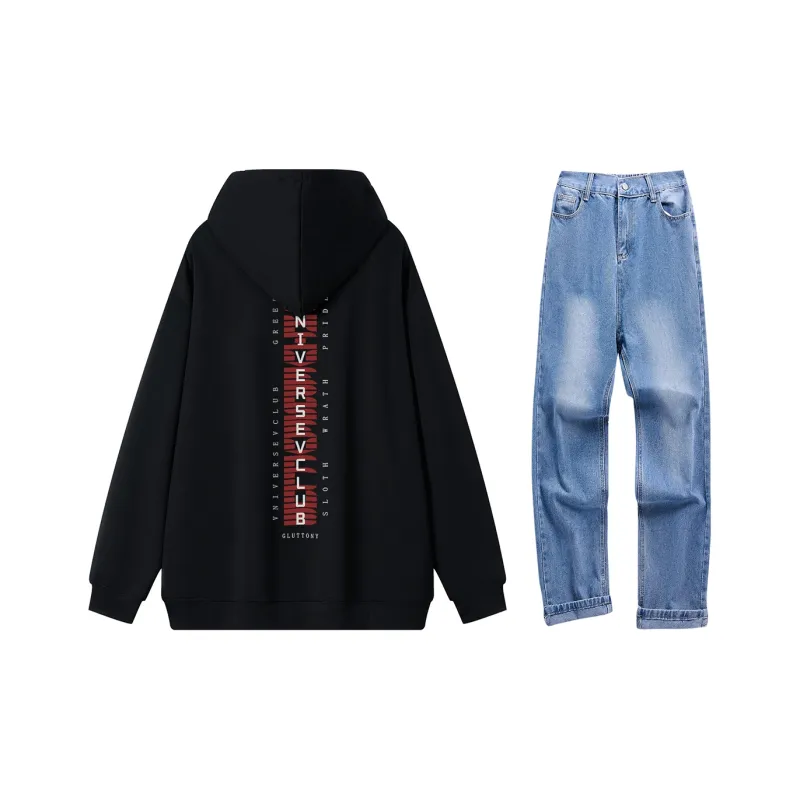 VniVerseVClub Sweatshirt Set Unisex-6
