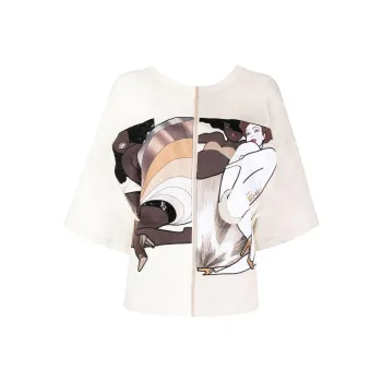 FENDI T Shirts Women's White