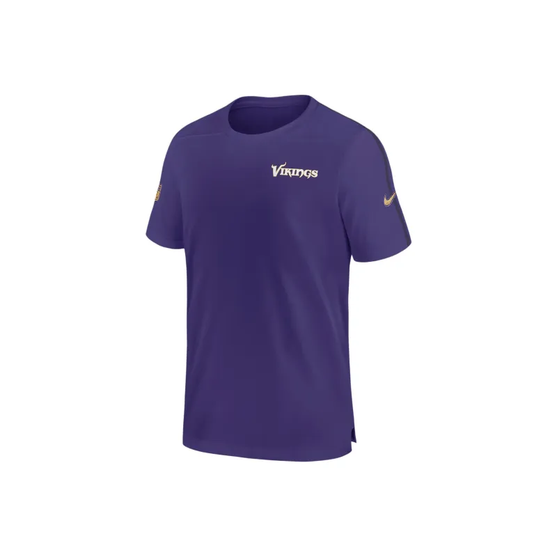 Nike Minnesota Vikings Sideline Coach Men's Nike Dri FIT Nfl Top-0
