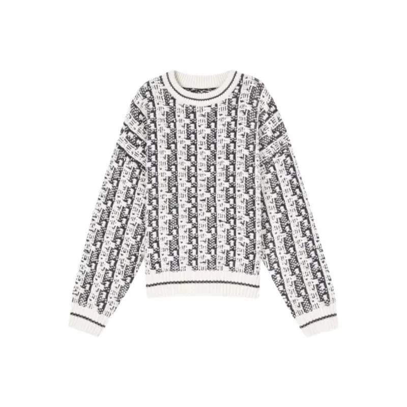 Orange Desire Sweater Women's Snowy Ground Gray-0