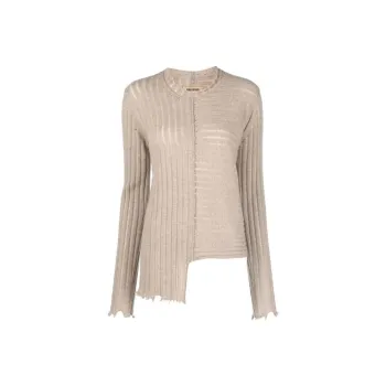 UMA WANG Asymmetric Cashmere Jumper