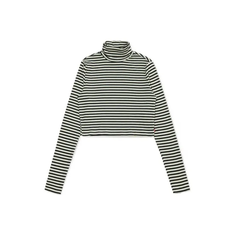 Levis T Shirts Women's Stripes-0