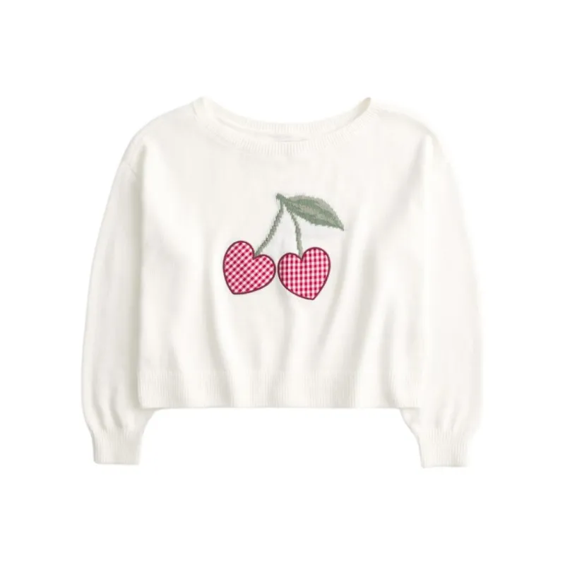 Hollister Sweater Women's White-0