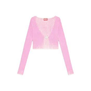 DIESEL FW24 Knitwear Women's Pink/White