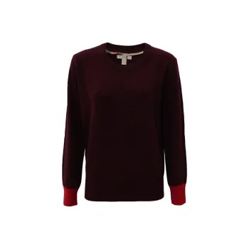 Burberry Sweater Women's Deep Red