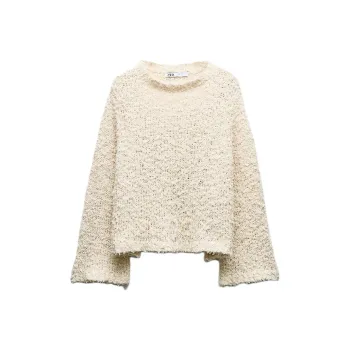 ZARA Knitwear Women's White