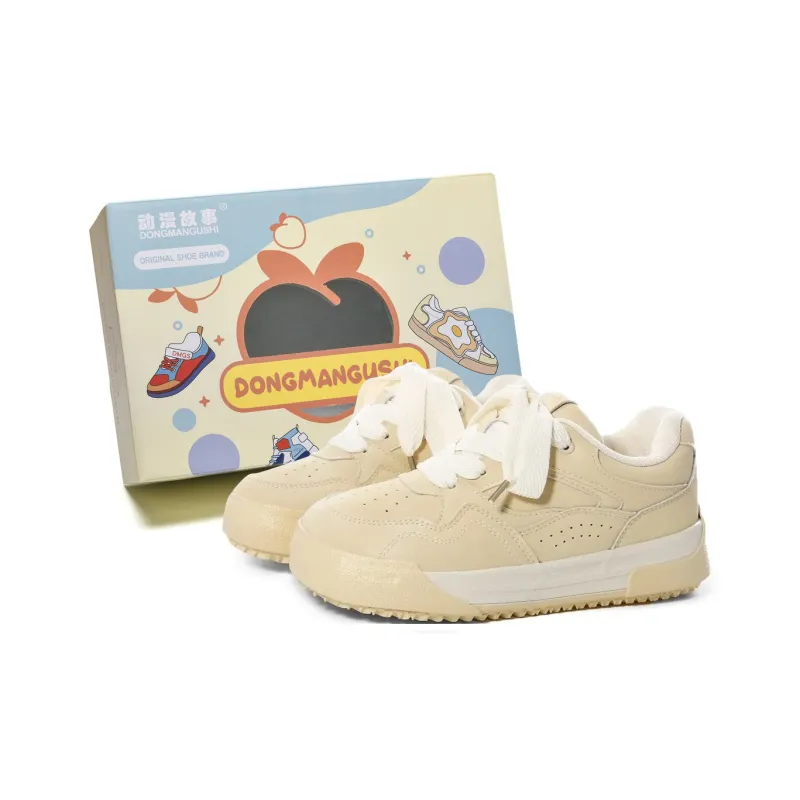 Anime Story Slip Resistant, Abrasion Resistant, Lightweight, Breathable Low Top Skateboard Shoes Women's Box Included-23