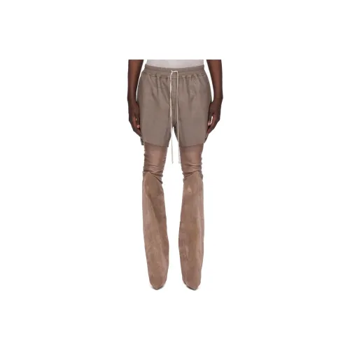 RICK OWENS Leather Boxer Shorts