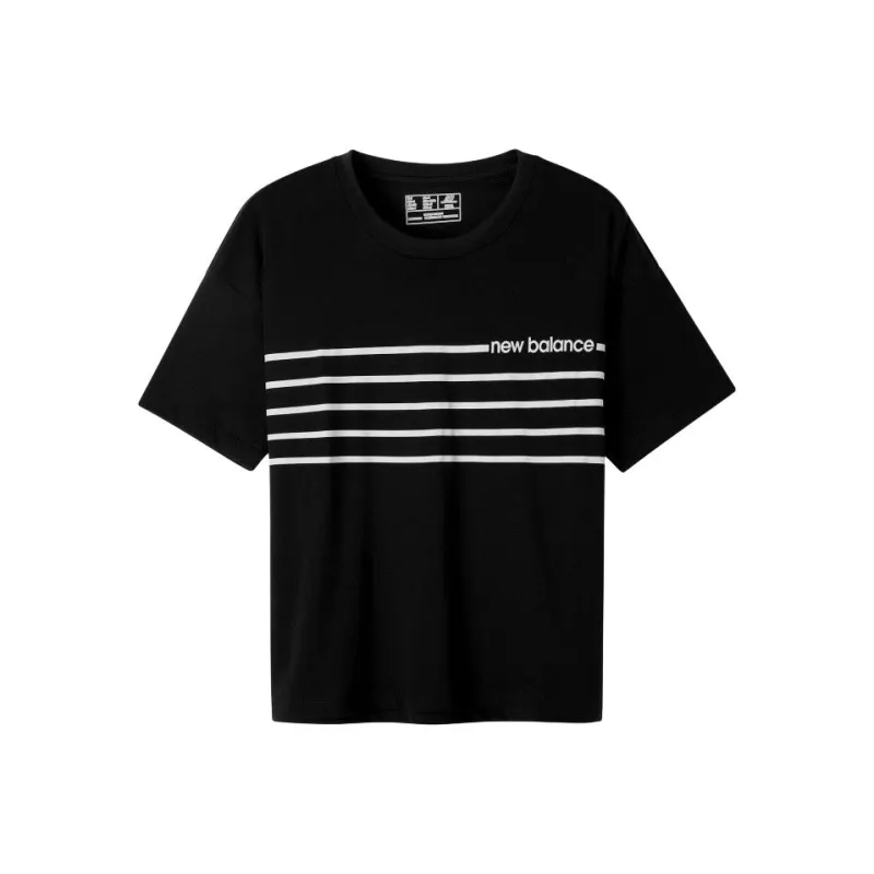 New Balance T Shirts Women's Black-0