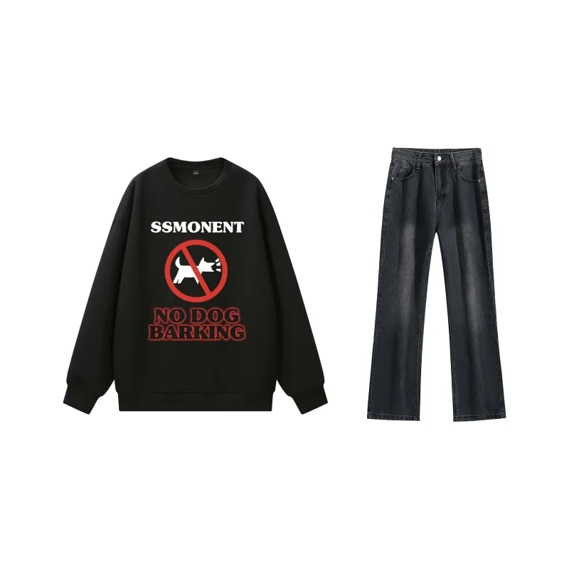 SUNSETMONENT Sweatshirt Set Unisex-0