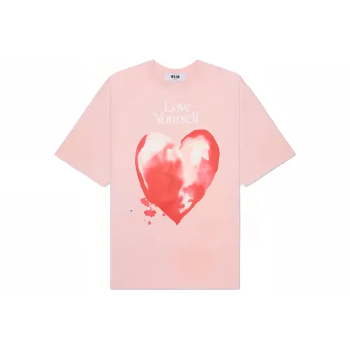 MSGM T Shirts Women's Pink