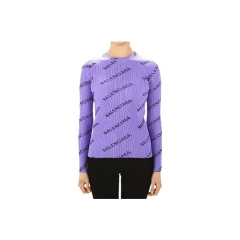 Balenciaga T-Shirts Women's Purple