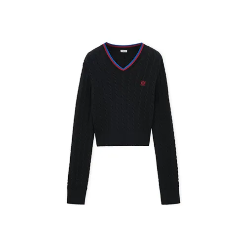 LOEWE SS25 Sweater Women's Black