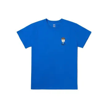 Vans Drop Shoulder Sleeve T Shirt Women's Blue