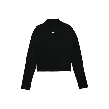 Nike Sportswear Essential Women's Ribbed Mock Neck Long Sleeve Top