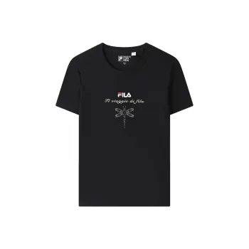 FILA T Shirts Women's Jet Black