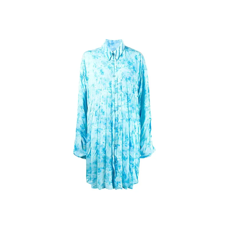 Balenciaga Shirts Women's Blue-0