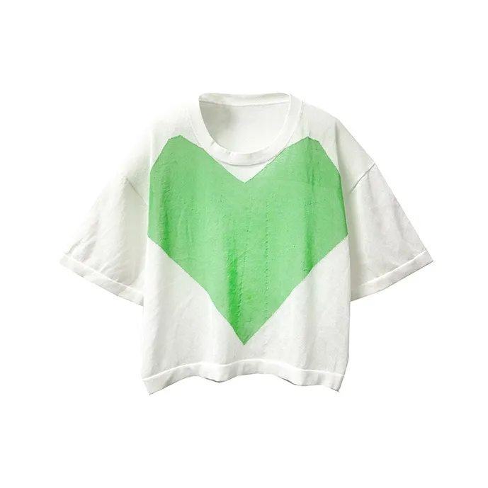 CHAU·RISING Chaurising Our Utopia Series T-Shirts Women's White-0