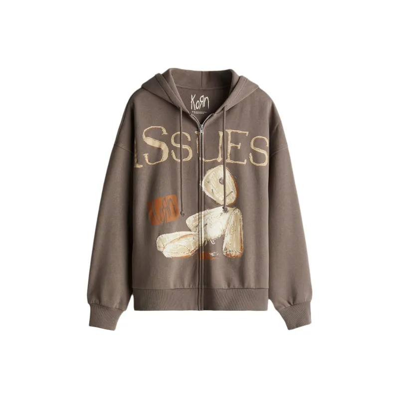 H&M Sweatshirt Women's Dark Taupe/Coen-0